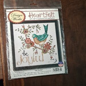 Design Works Heartfelt Cross Stitch Kit - Multicolor